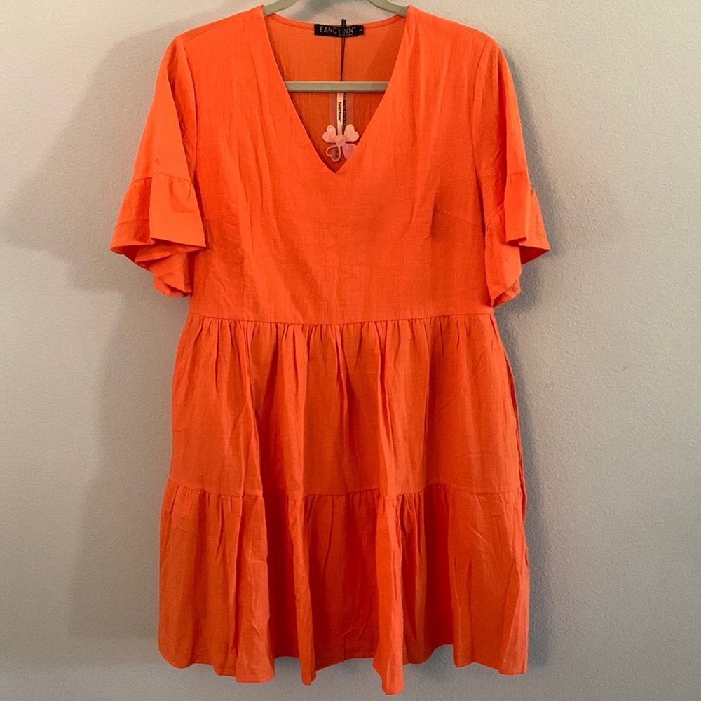 Fancyinn Tunic Ruffle Dress